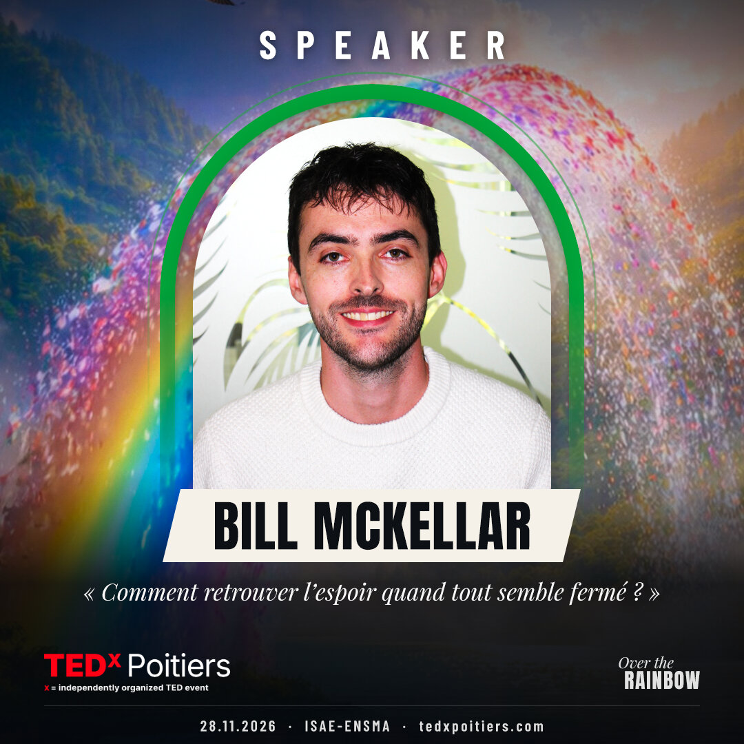 Bill McKellar, speaker TEDxPoitiers 2026